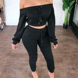 OOTDF Silvia Matching Black Set